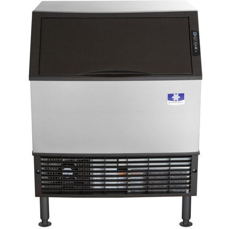 Manitowoc - 115V Volt Grounded Power Cord 30" Air Cooled Undercounter Half Dice Cube Ice Machine with 290 lbs Production Per 24 Hours - UYF0310A-161B