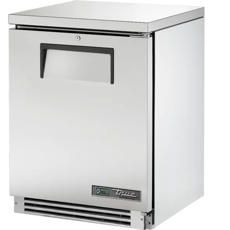 TRUE - 24" Undercounter Solid Door Refrigerator with Hydrocarbon Refrigerant - TUC-24-HC