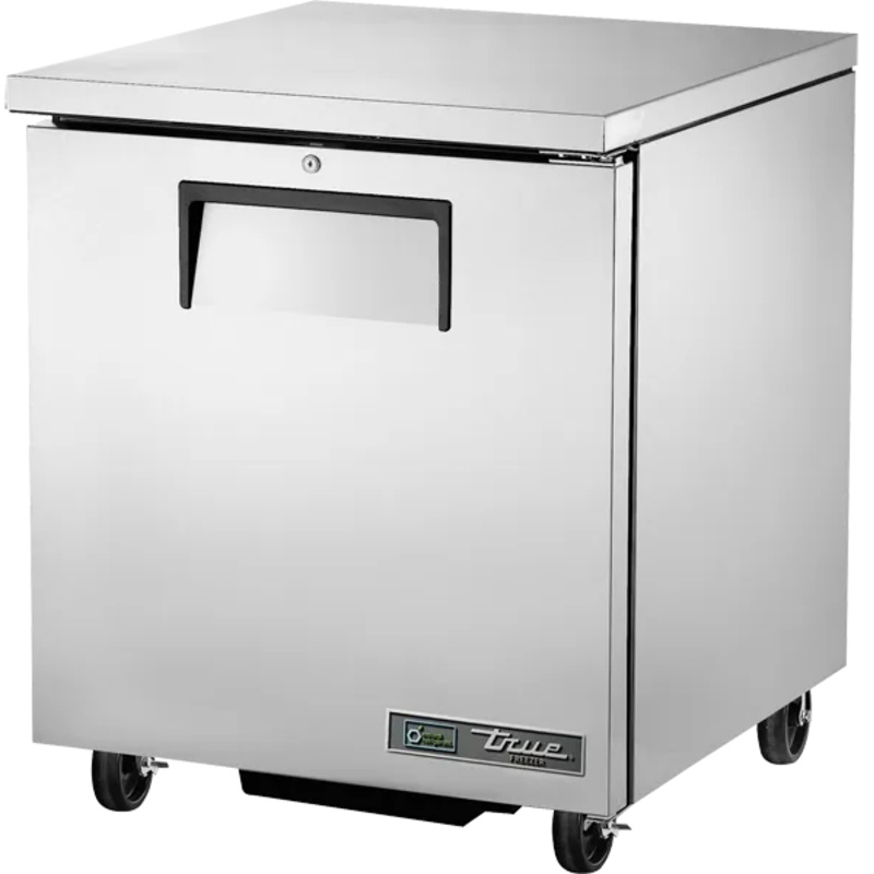 TRUE - 27" Undercounter Solid Door Freezer with Hydrocarbon Refrigerant - TUC-27F-HC