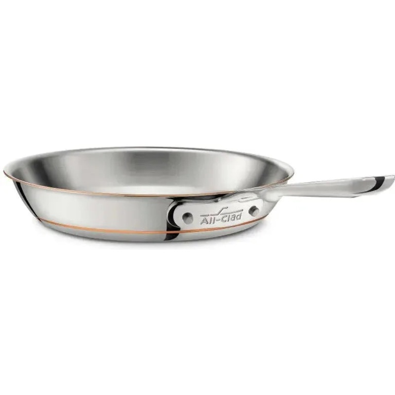 All-Clad - Copper Core 10" Stainless Nonstick 5-ply Bonded Fry Pan - 6110 SS NS R2