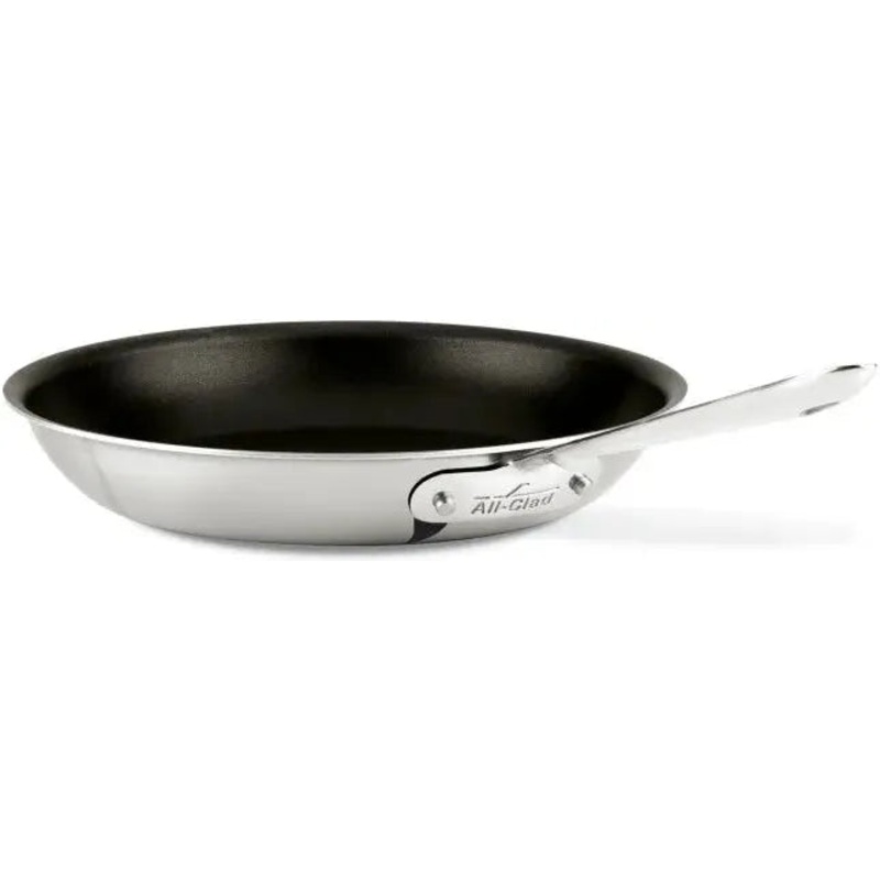 All-Clad - D5 Brushed Pro 10" Stainless Nonstick 5-ply Bonded Fry Pan - BD55110 NS R3
