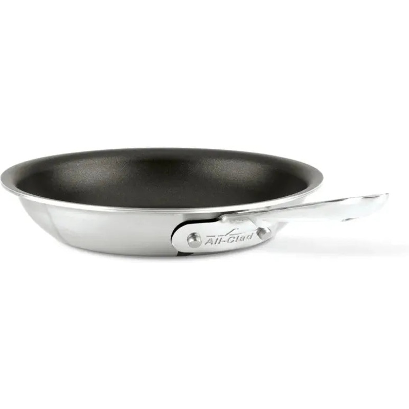 All-Clad - D5 Brushed Pro 8" Stainless Nonstick 5-ply Bonded Fry Pan - BD55108 NS R3