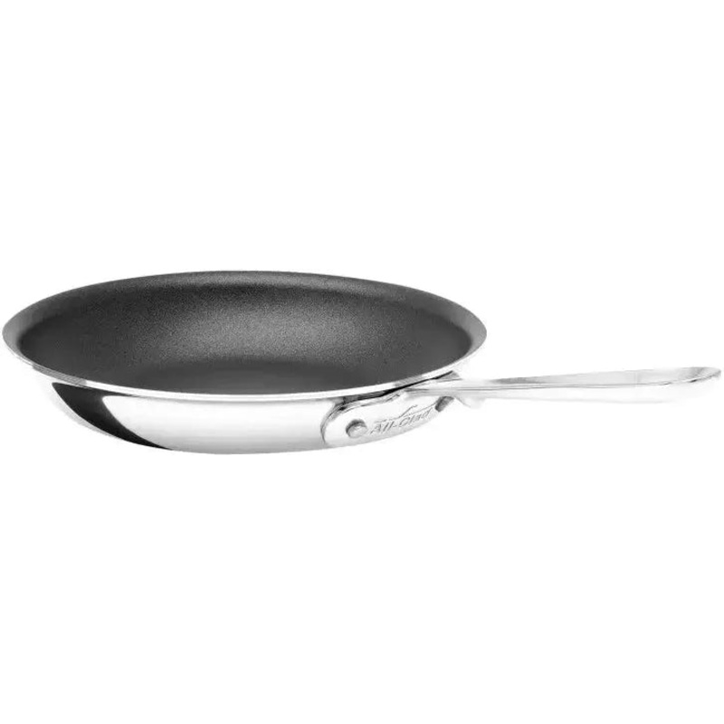 All-Clad - D5 Polished Pro 8" Stainless Nonstick 5-ply Bonded Fry Pan - SD55108 NS R3