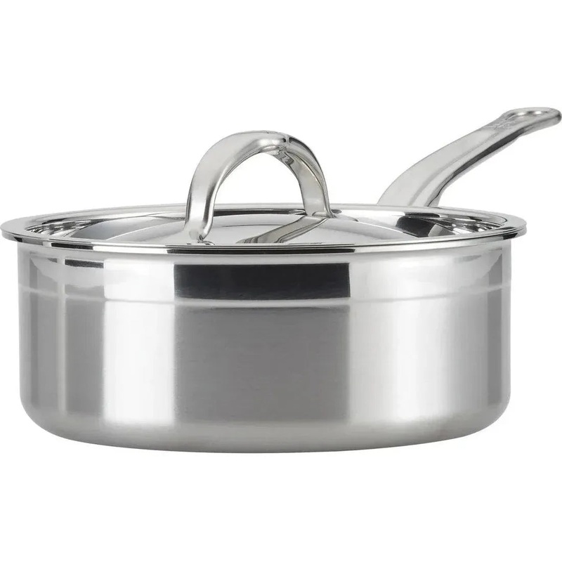 Hestan - 2 QT ProBond Professional Clad Stainless Steel Covered Saucepan - 31770