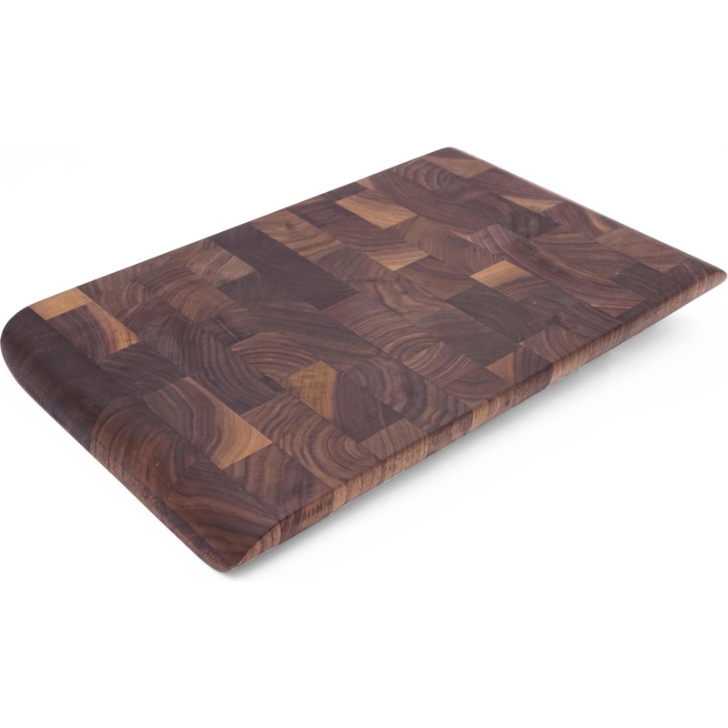 J.K. Adams - 16" x 10" Infinity Edge End Grain Walnut Board - IE-1610-W