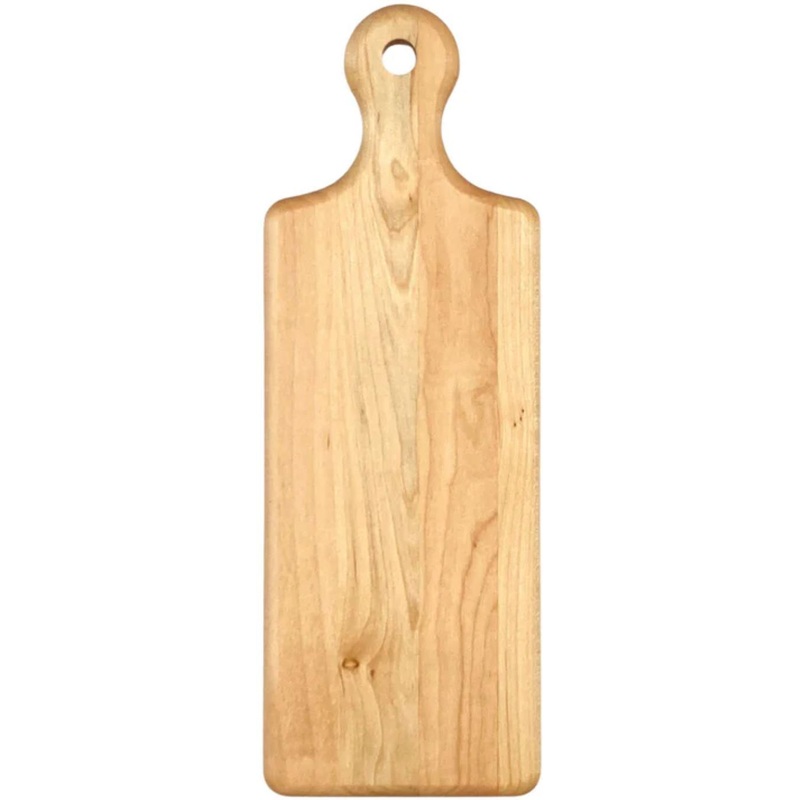 J.K. Adams - 17" x 6" Classic Maple Rectangle Serving Board - CMS-RECT
