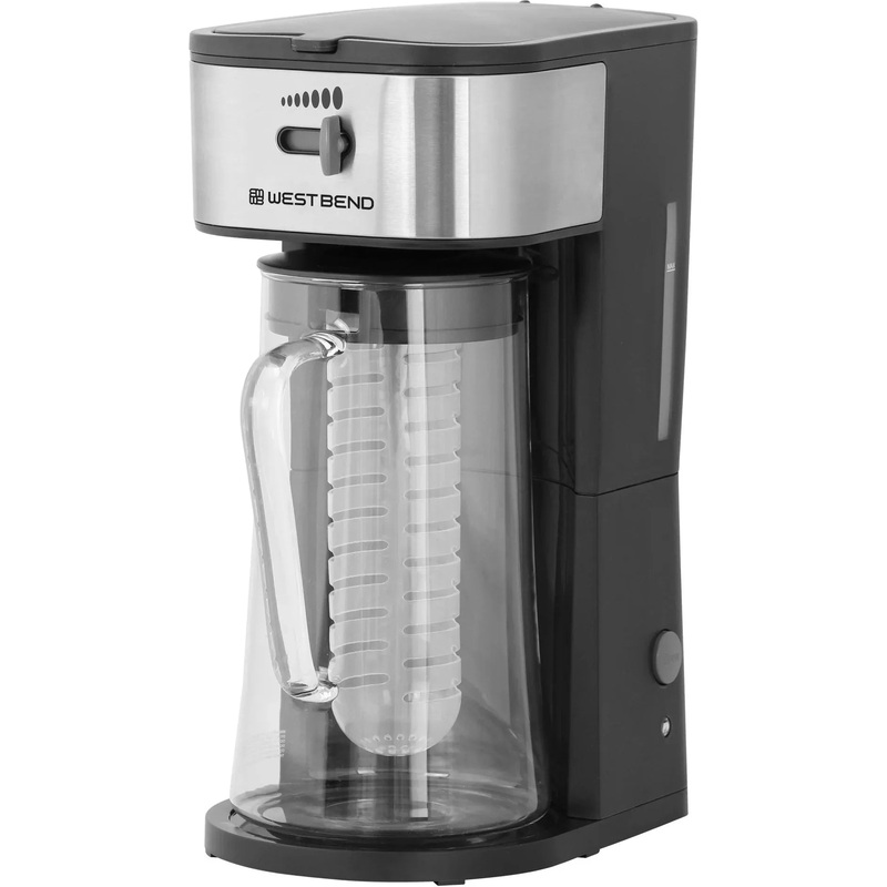 West Bend - 2.75 Qt. Capacity Ice Tea Maker with Infusion Tube - IT500-W