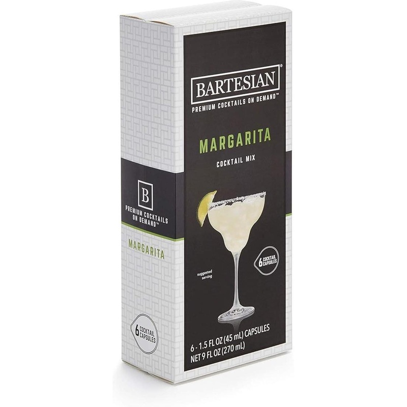 Bartesian - Margarita Cocktail Mixer Capsules, Pack of 6 - 55351