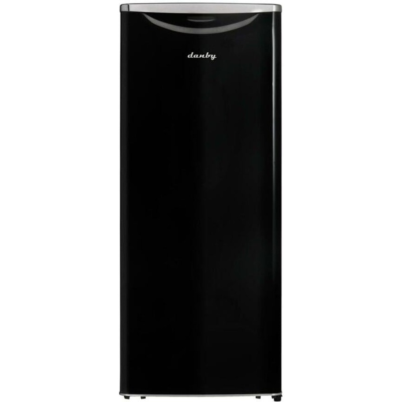 Danby - 11.0 cu.ft. Contemporary Classic Apartment Size Black Fridge - DAR110A3MDB