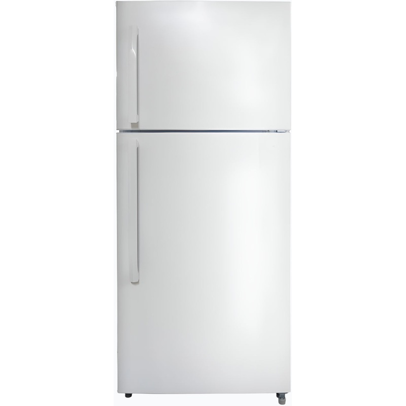Danby - 18.1 cu.ft. Top Mount Apartment Size Fridge in White - DFF180E1WDB