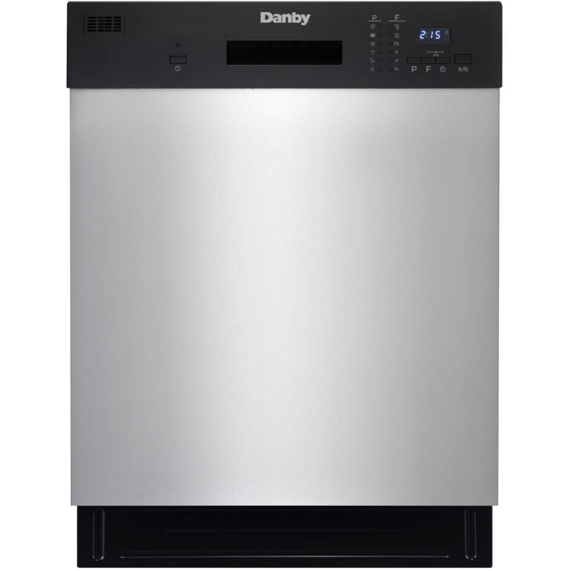 Danby - 24" Built-In Dishwasher With Stainless look - DDW2404EBSS