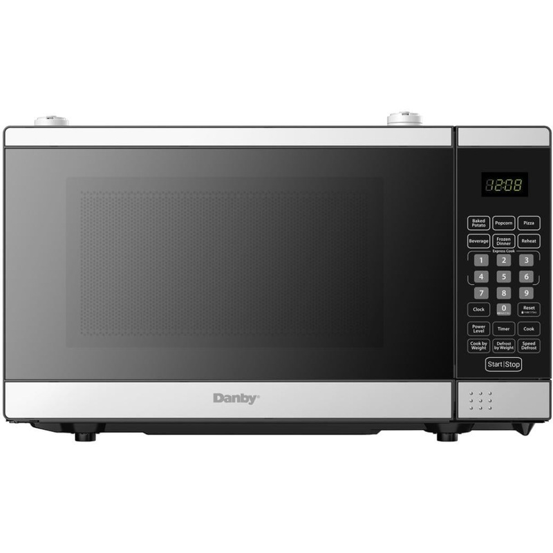 Danby - Designer 0.7 cu.ft. Stainless Steel Space Saving Under the Cupboard Microwave - DDMW007501G1