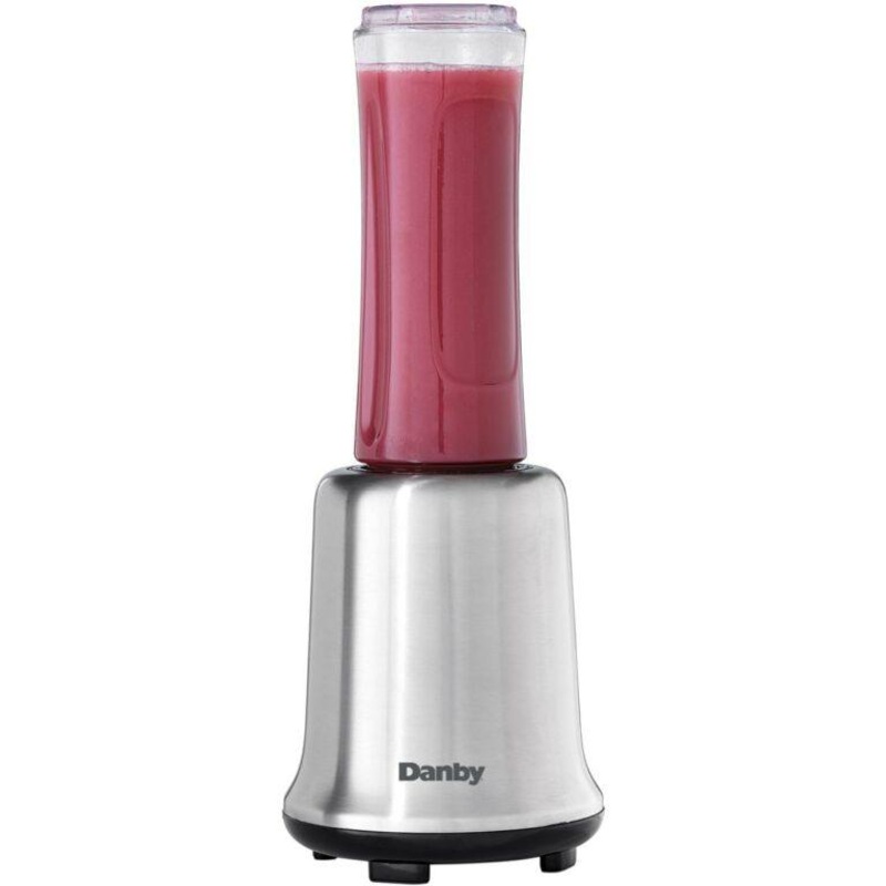 Danby - Stainless Steel & Black 600 ml Smoothie Blender - DBL25C1BSSDB