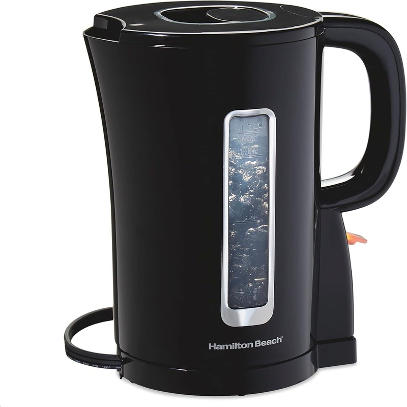 Hamilton Beach - 1.7 Liter Black Electric Tea Kettle - 41038