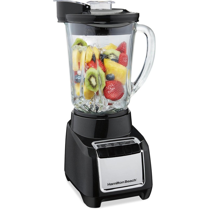Hamilton Beach - Wave-Action 48 Oz Black Blender - 53522C
