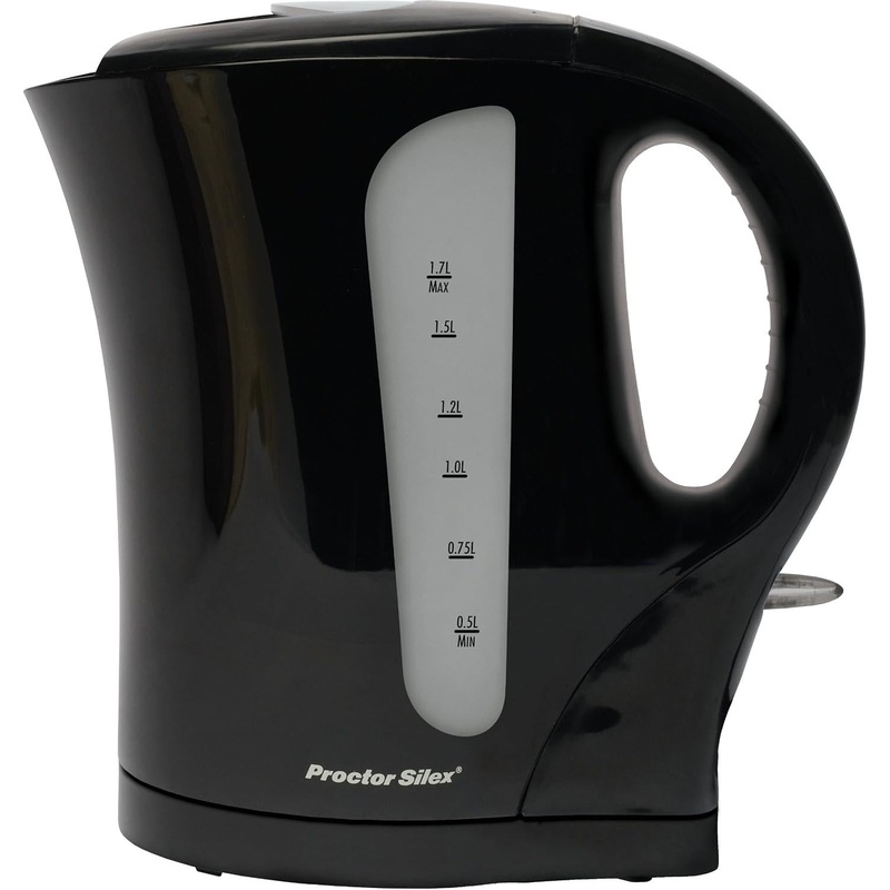 Proctor Silex Commercial - 1.7 L Black Cordless Electric Kettle - K4097PS
