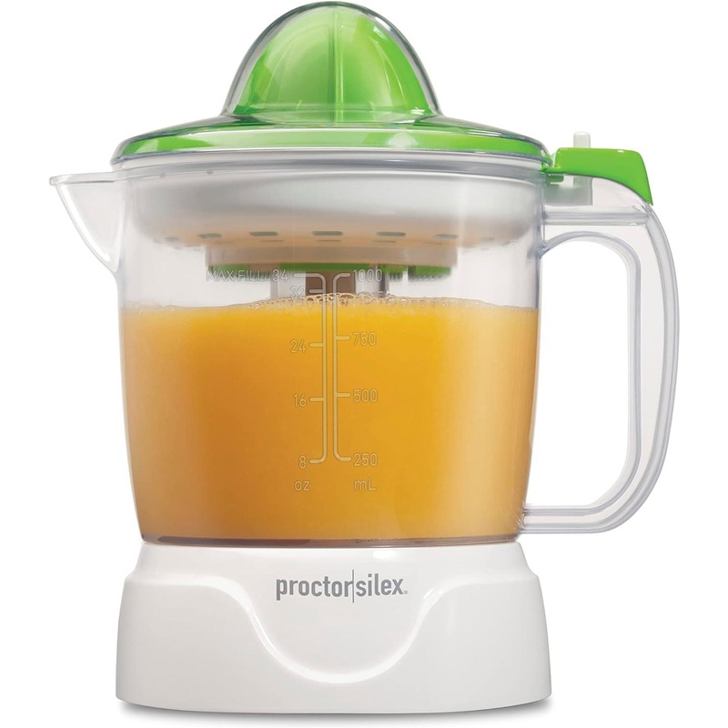 Proctor Silex Commercial - 34 Oz Pitcher White Electric Citrus Juicer - 66337