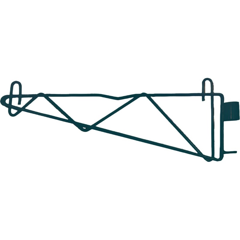 Omcan - 24" Single Epoxy Post Bracket, Pack of 6 - 48740