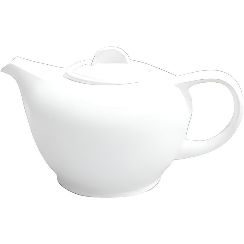 Churchill - Alchemy 15 Oz White Teapot, Pack of 6 - APRAT151