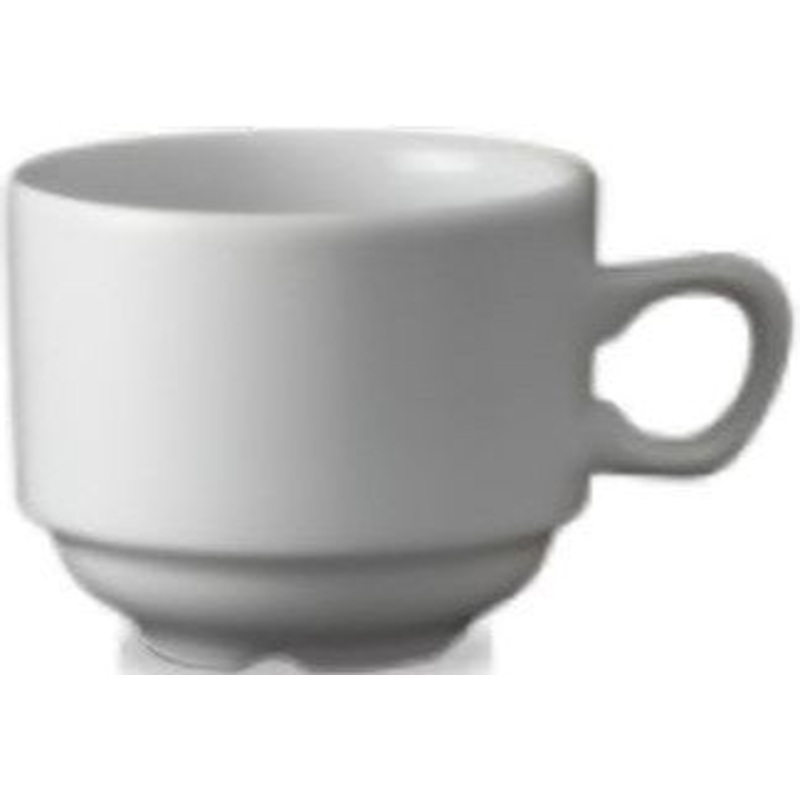 Churchill - Nova 3.2" Super Vitrified Tea Cup, Pack of 24 - WHCN1