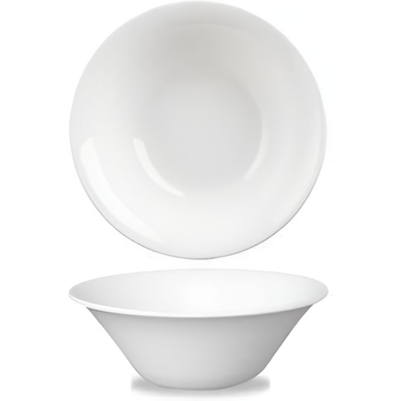 Churchill - Super Vitrified 8.3" Mediterranean Salad Bowl, Pack of 12 - WHSBM1