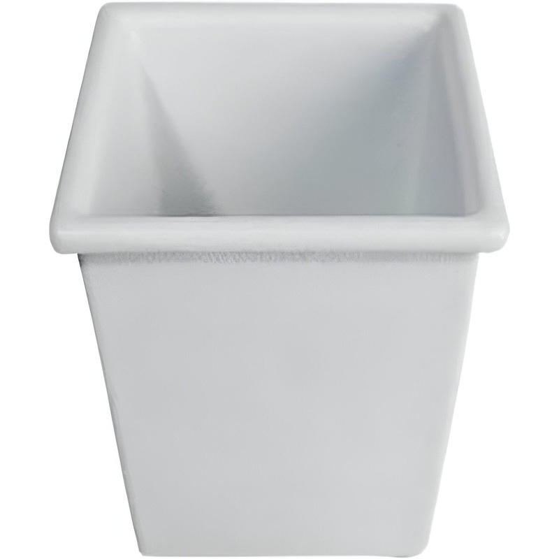 Bugambilia - Mod 67.6 Oz White Rectangular Salad Bar Bowl With Glossy Smooth Finish - IS014-MOD-WW