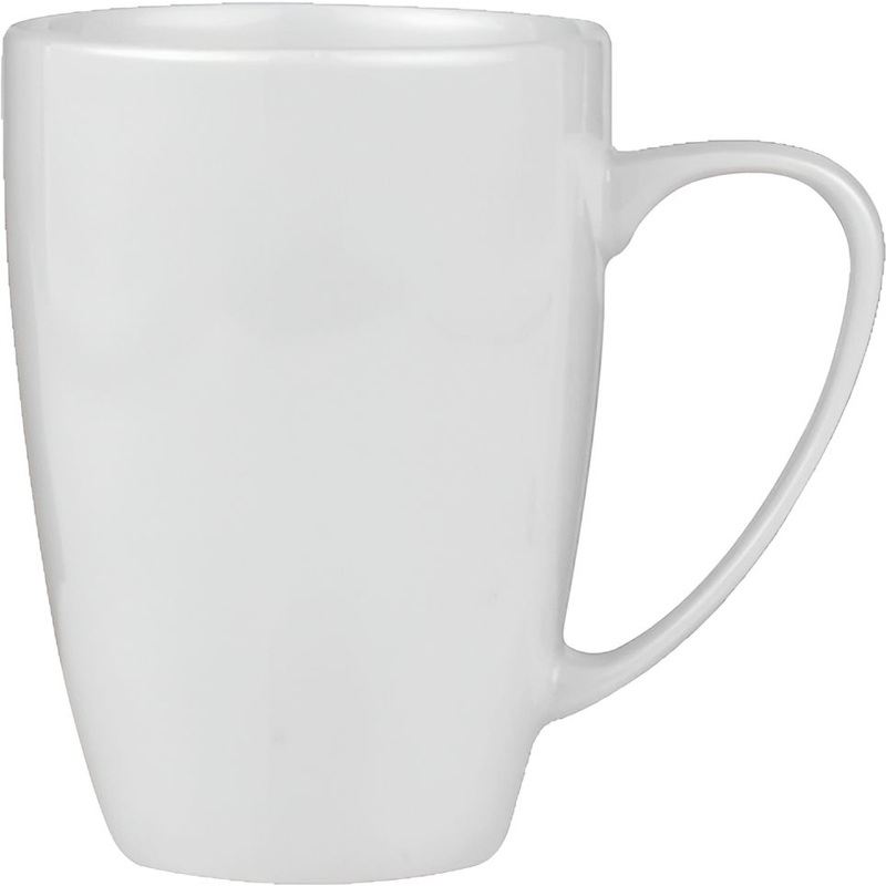 Churchill - Alchemy 10 Oz White Mug, Pack of 24 - APRAM1