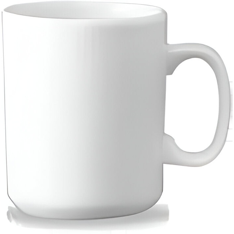Churchill - Holloware 3" Super Vitrified White Windsor Mug, Pack of 36 - WHVMW1