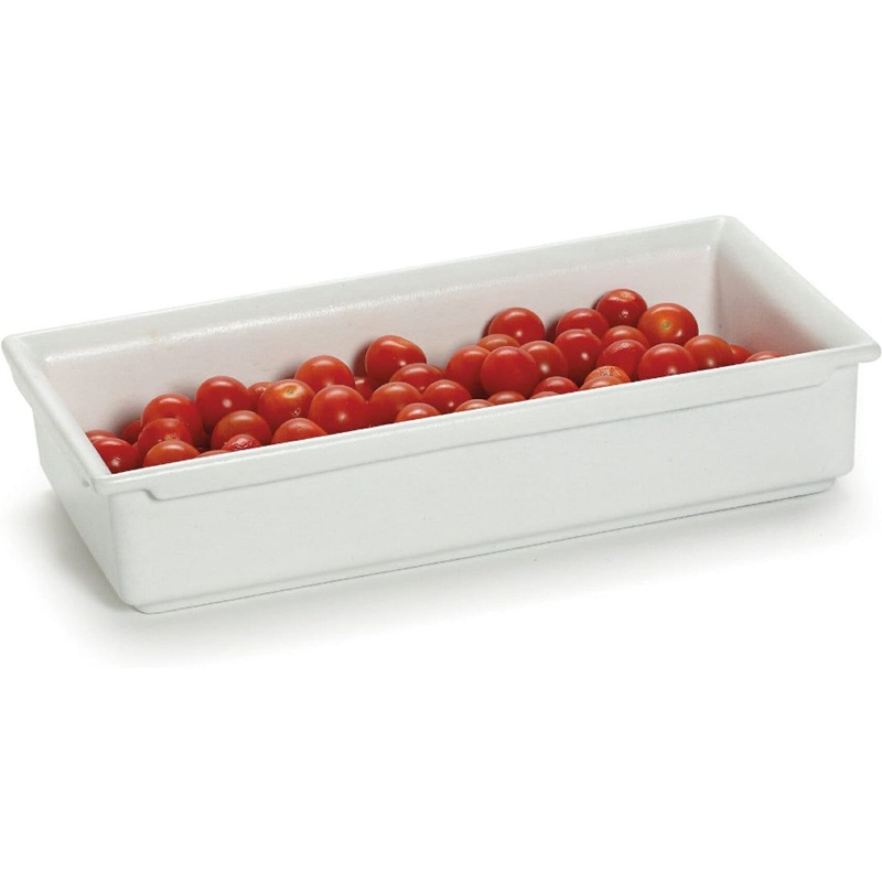 Bugambilia - Fit Perfect 3.75 Qt White Stackable Food Pan (PATENT PENDING) - CIH1/2-WW