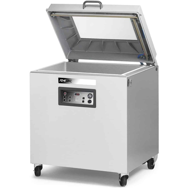 Atmovac - 160M Industrial Vacpak Vacuum Machine With Flat Surface Double Seal Bars "L" - SOLAR 41/24D3