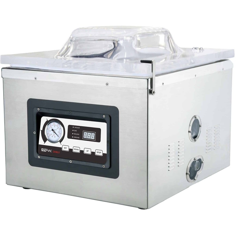 Atmovac - 17" Vacum Sealer Double Seal Bar Economy Chamber Vacuum Machine - DIABLO 17D