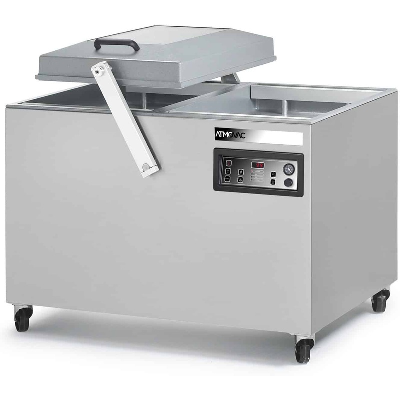 Atmovac - 300M Industrial Vacpak Vacuum Machine With Two Flat Surfaces Double Seal Bars - SOLAR 2-33D3