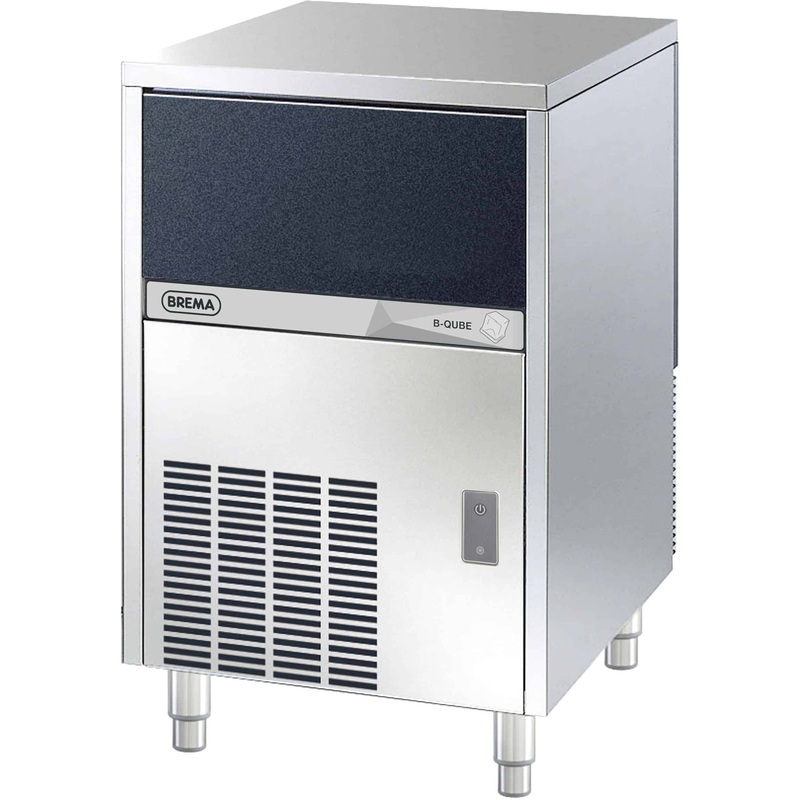 Brema - 22" Undercounter Ice Maker with 35 Lb Bin, B-Qube Air Cooled (80lbs/24hr) - CB316A BHC AWS
