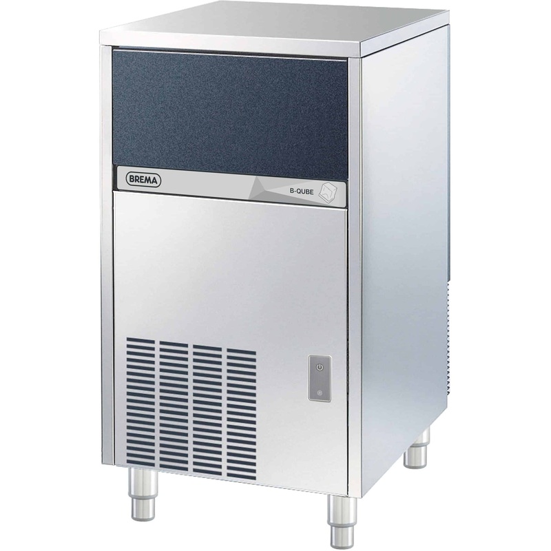 Brema - 22" Undercounter Ice Maker with 55 Lb Bin, B-Qube Air Cooled (90 lbs/24 hr) - CB425A BHC AWS