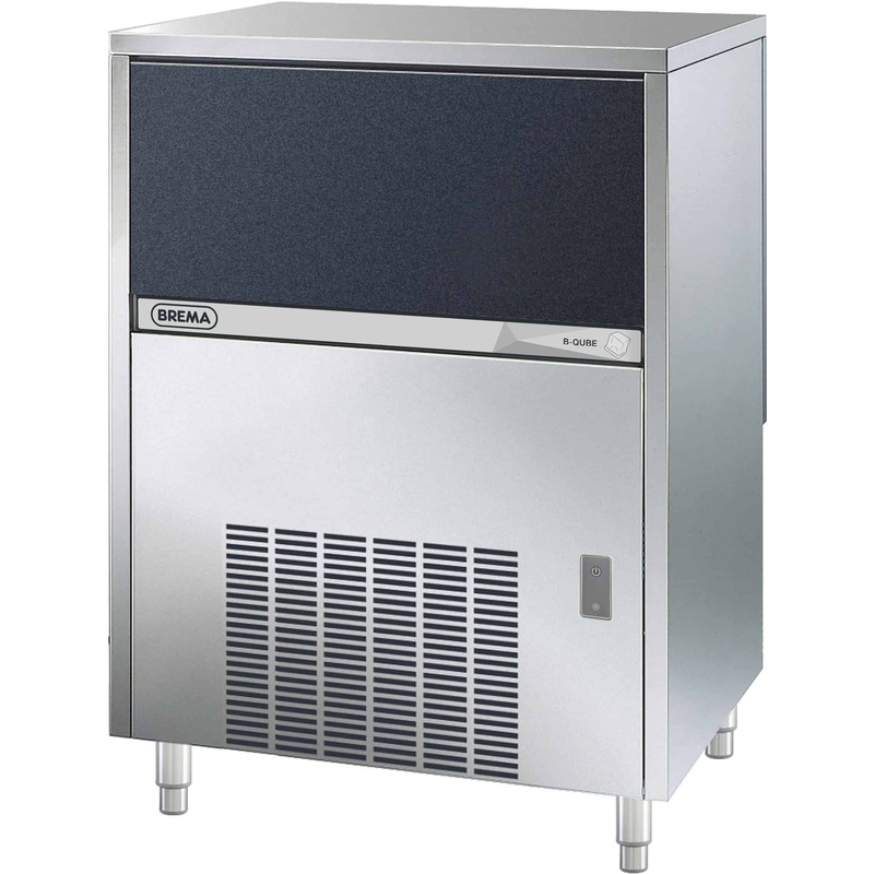 Brema - 31" Undercounter Ice Maker with 88 Lb Bin, B-Qube Air Cooled (140 lbs/24 hr) - CB640A BHC AWS