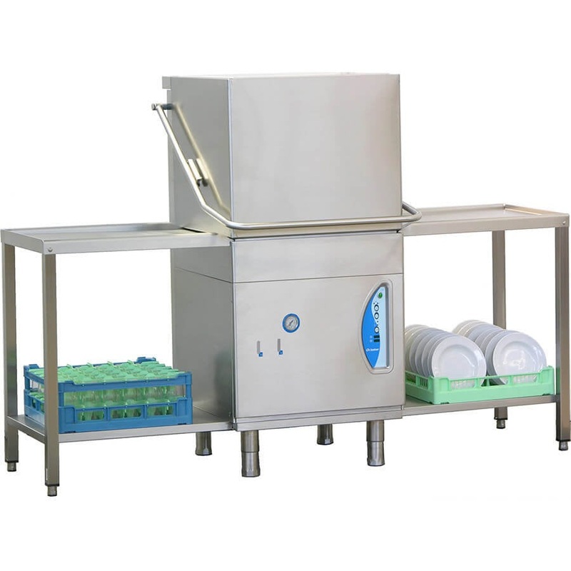 Lamber - Three Phase High-Temperature Pass-Through Dishwasher With Drain Pump - L25EKDPS 3PH