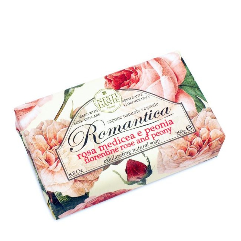 Nesti Dante Florence Romantica Florentine Rose & Peony Soap