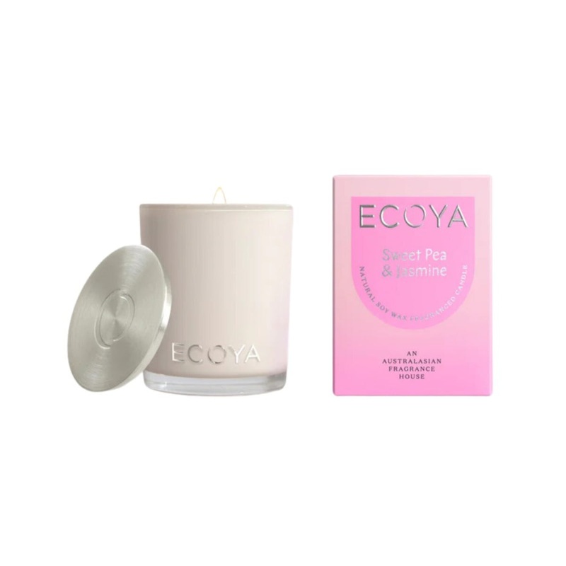 Ecoya Sweet Pea & Jasmine Mini Candle 80g