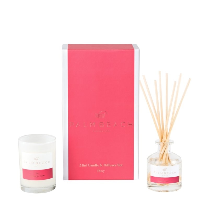 Palm Beach Collection Posy Mini Candle & Diffuser Gift Pack