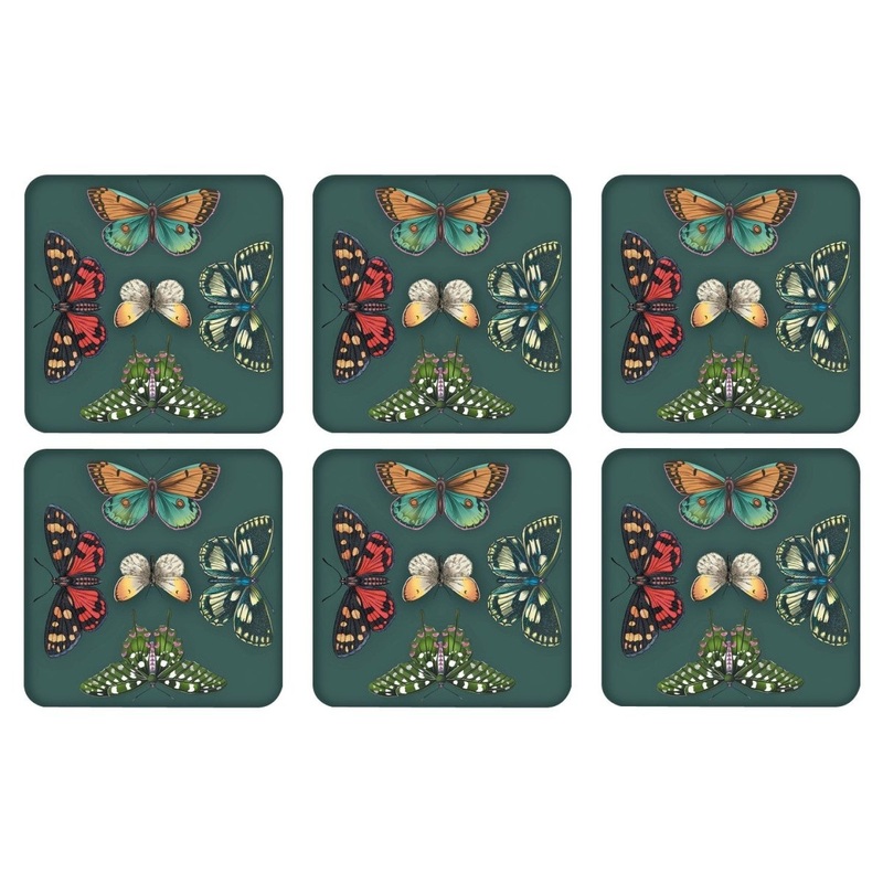 Portmeirion Botanic Garden Harmony Coasters Set of 6