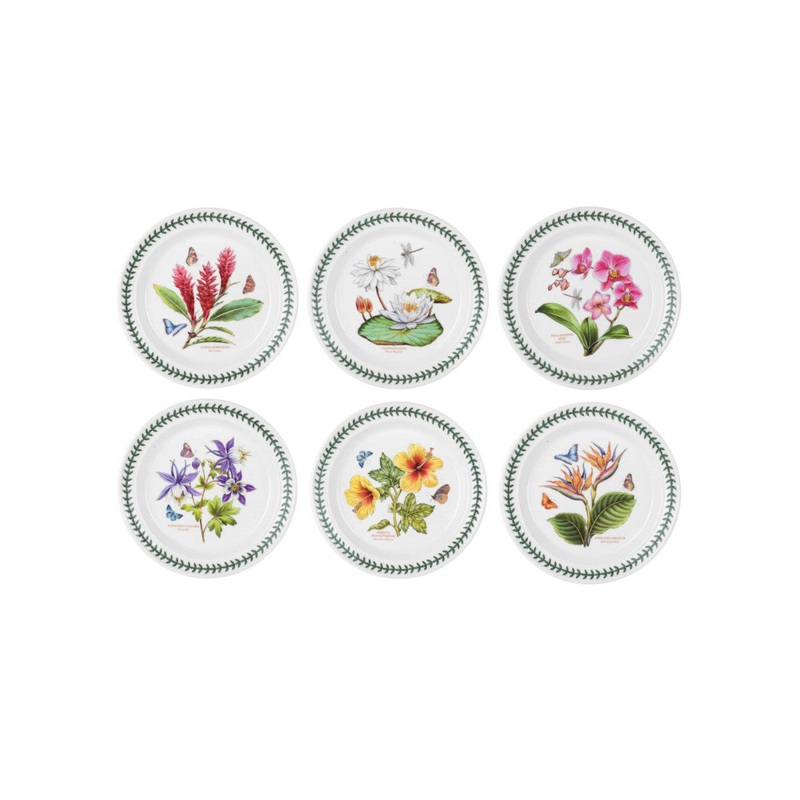 Portmeirion Exotic Botanic Garden Entre Plate Assorted 21.5cm (price per item)