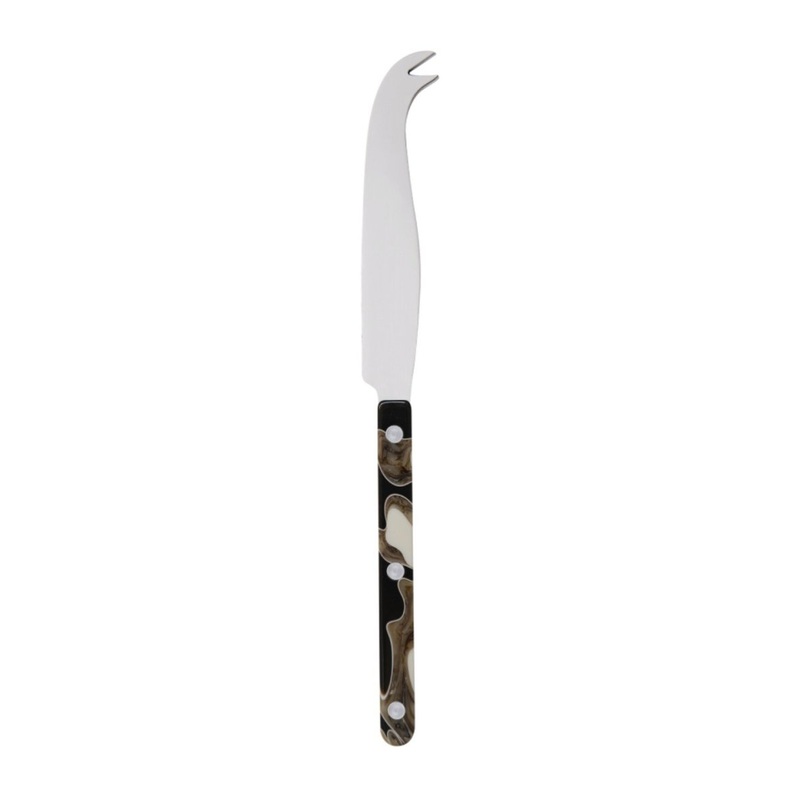Sabre Bistrot Shiny Solid Cheese Knife Dune Black 22.86cm