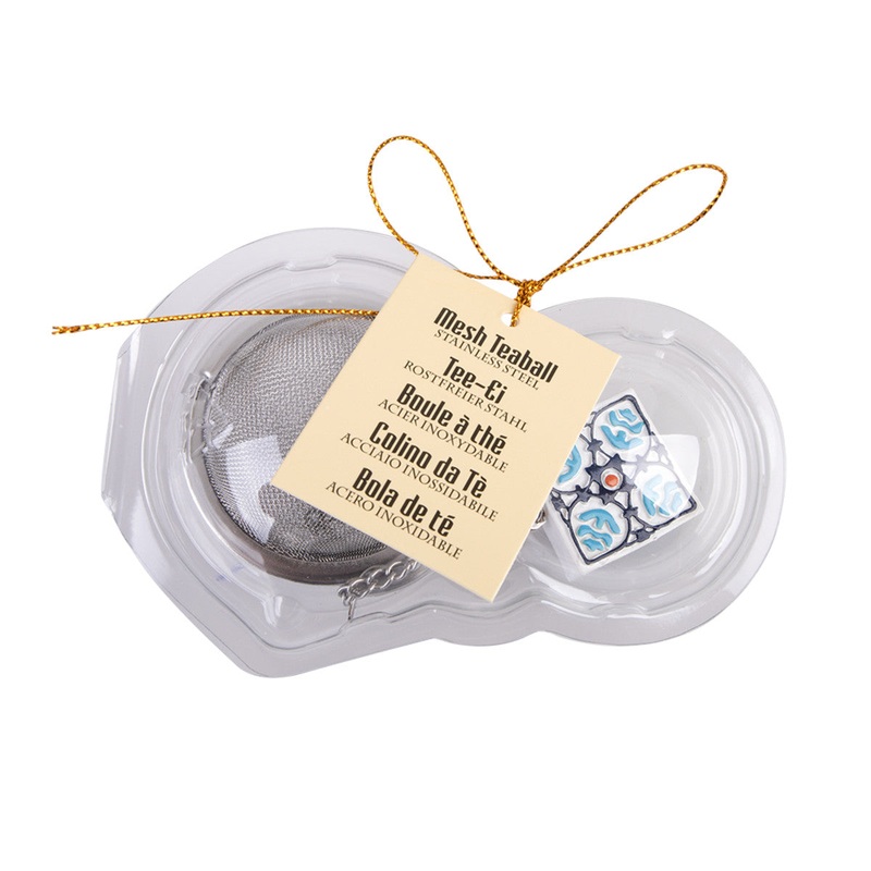 Teaology Mesh Teaball Infuser with Novelty Decorations Assorted (price per item)