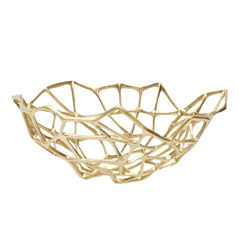 Tom Dixon Bone Bowl Brass Extra Large