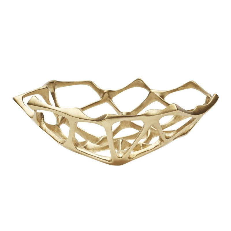 Tom Dixon Bone Bowl Brass Small