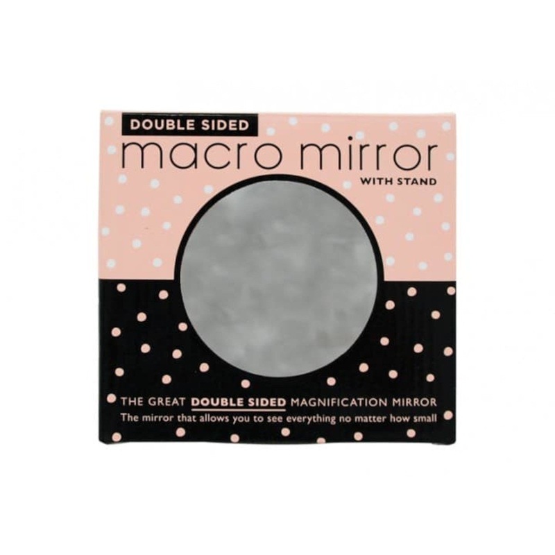 Annabel Trends Double Sided Macro Mirror Metallic 13.5 cm