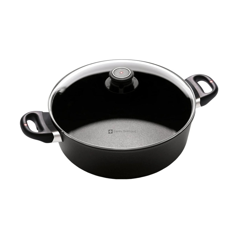 Swiss Diamond XD Classic Induction Braiser with Lid 28cm