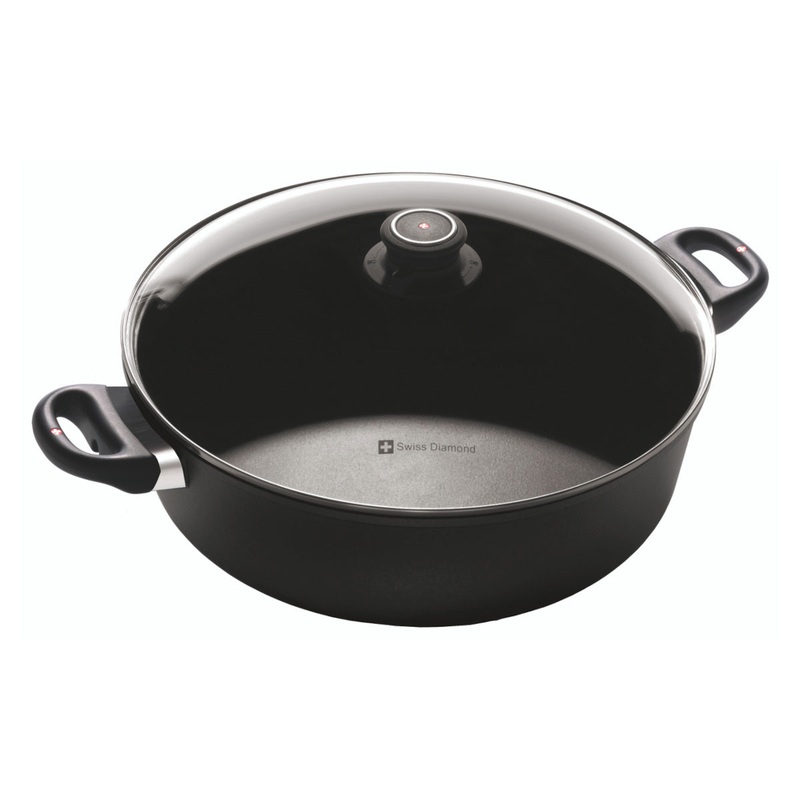 Swiss Diamond XD Classic Induction Braiser with Lid 32cm (4.5L)