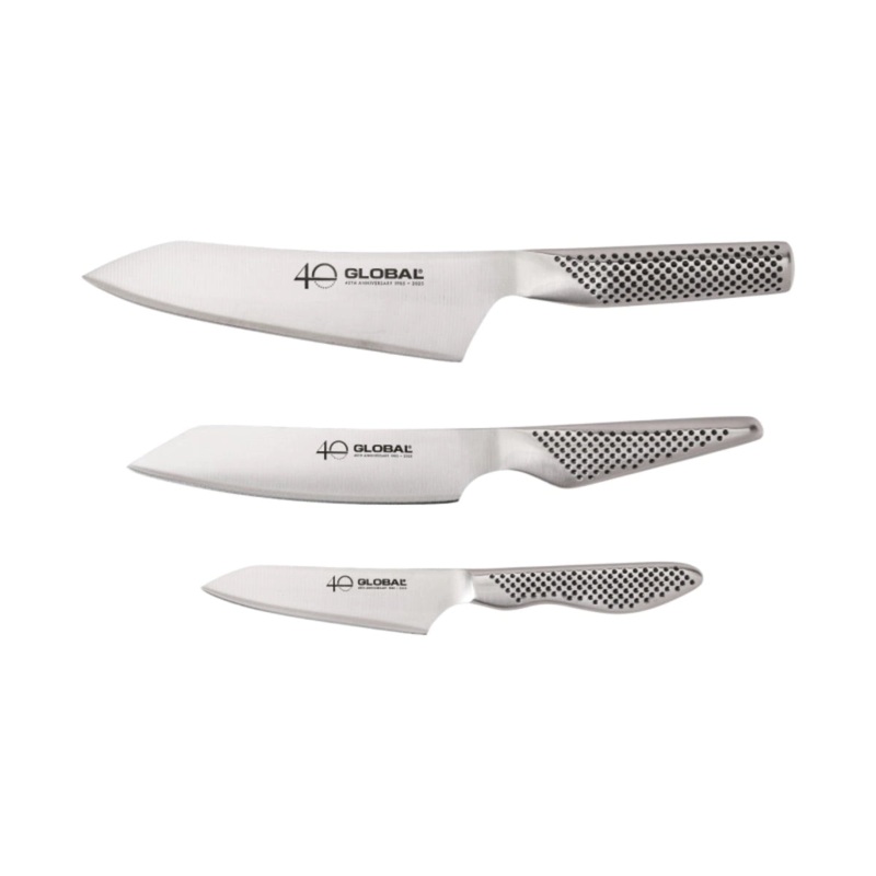 Global 40th Anniversary 3-Piece Knife Set