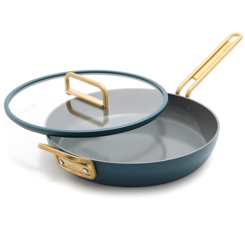 GreenPan Stanley Tucci Ceramic Nonstick Frypan Venetian Teal 30cm